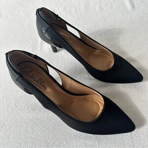 Abella Classic Black Women's Heels Pumps True Comfort Size 9.5